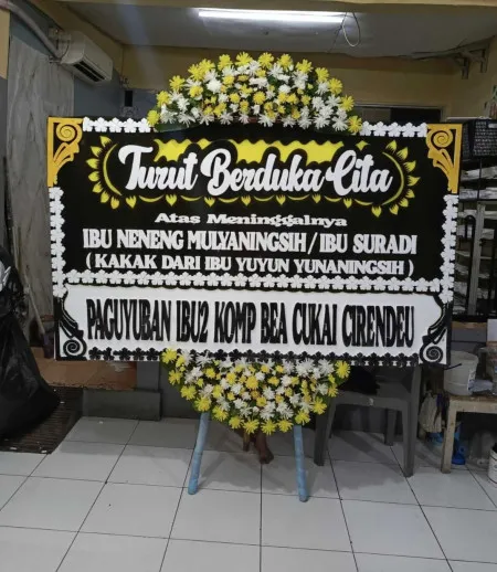 Papan Bunga Duka Seborokrapyak Banyuurip